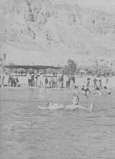 CP Air's James McKeachie in the Dead Sea